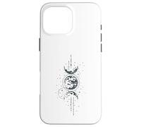 Custodia per iPhone 16 Pro Max Geometria delle fasi lunari celesti