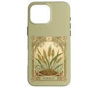 Custodia per iPhone 16 Pro Max germogli di rinnovamento Art Nouveau Sabzeh Illustrazione