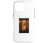 Custodia per iPhone 16 Pro Max Gesù Cristo Ultima Cena Dodici Apostoli Sacra Comunione