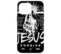 Custodia per iPhone 16 Pro Max Gesù perdona Cristiano Risorto Salvatore Fede Pasqua