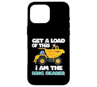 Custodia per iPhone 16 Pro Max Get A Load Of This I am The Ring Wedding Bearer Truck