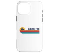 Custodia per iPhone 16 Pro Max Gibilterra Paesaggio Colorato