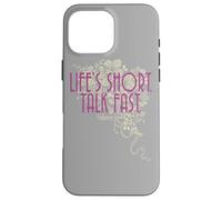Custodia per iPhone 16 Pro Max Gilmore Girls Life's Short