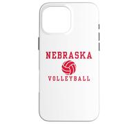 Custodia per iPhone 16 Pro Max Giocatore della squadra di pallavolo del Nebraska