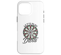 Custodia per iPhone 16 Pro Max Giochiamo Darts Gioco da tavolo