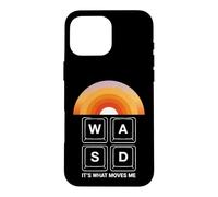 Custodia per iPhone 16 Pro Max Gioco divertente dicendo che cosa muove sarcastico