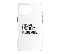 Custodia per iPhone 16 Pro Max Giornata dei nativi americani dei popoli indigeni forti resilienti