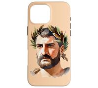 Custodia per iPhone 16 Pro Max Giulio Cesare Antico Imperatore Romano