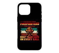 Custodia per iPhone 16 Pro Max God Bless Your Firefighters Proud Firefighter For Dad Men