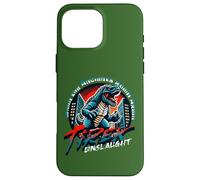 Custodia per iPhone 16 Pro Max Godzilla - T-Rex When The Ancients Roam Again