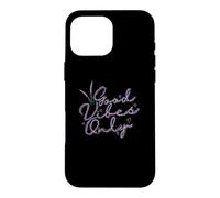 Custodia per iPhone 16 Pro Max Good Vibes Only Lavender Garden Fragranza Pianta