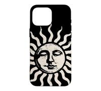 Custodia per iPhone 16 Pro Max Grafica rock alternativa vintage del sole grunge degli anni