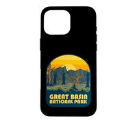 Custodia per iPhone 16 Pro Max Grande bacino parco nazionale Nevada Vintage Tramonto