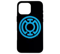 Custodia per iPhone 16 Pro Max Green Lantern Light Blue Emblem
