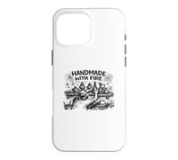 Custodia per iPhone 16 Pro Max Handmade with Fire soffiatore di vetro soffiato in vetro