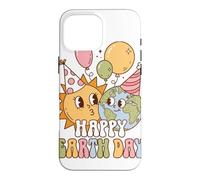 Custodia per iPhone 16 Pro Max Happy Earth Day Planet Birthday Party Celebration