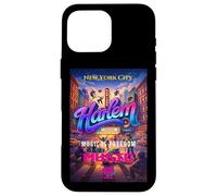 Custodia per iPhone 16 Pro Max Harlem Vibes, Cool New York Harlem Street Music Free Style