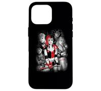 Custodia per iPhone 16 Pro Max Harley Quinn Bad Gals Black & White