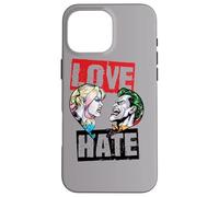 Custodia per iPhone 16 Pro Max Harley Quinn Joker Love Hate