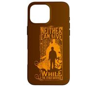 Custodia per iPhone 16 Pro Max Harry Potter Neither Can Live While The Other Survives