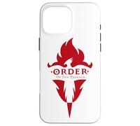 Custodia per iPhone 16 Pro Max Harry Potter Order of The Phoenix Flame Logo
