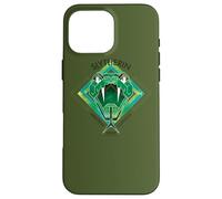 Custodia per iPhone 16 Pro Max Harry Potter Slytherin Ambition Cunning Pride