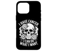Custodia per iPhone 16 Pro Max Ho il cancro Posso fare quello che mi prende cura del cancro al seno