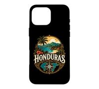 Custodia per iPhone 16 Pro Max Honduras Catracho Roatan Honduras Maya Guara Roja Latino