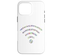 Custodia per iPhone 16 Pro Max Hot Spot - Wifi gratuito - La casa è dove si collega il Wifi