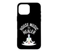 Custodia per iPhone 16 Pro Max House Music è un guaritore | Funny House Music