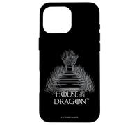 Custodia per iPhone 16 Pro Max House of the Dragon The Iron Throne, Forged By Dragons