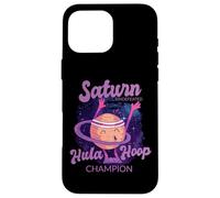 Custodia per iPhone 16 Pro Max Hula Hoop Dancer Hooping Hoop Lovers Saturn Hoop