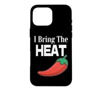 Custodia per iPhone 16 Pro Max I Bring The Heat Funny Chili Cook Off Vincitore Foodie Lover
