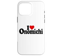 Custodia per iPhone 16 Pro Max I LOVE HEART ONOMICHI CITY HIROSHIMA PREFETTURA GIAPPONE