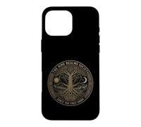 Custodia per iPhone 16 Pro Max I Nove Regni Società Mitologia Norrena Yggdrasil