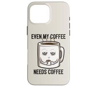 Custodia per iPhone 16 Pro Max I poteri della caffeina attivano le mattine dell'ufficio degli amanti del caffè