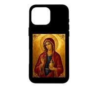 Custodia per iPhone 16 Pro Max Icona ortodossa di Santa Maria Maddalena