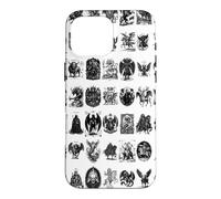 Custodia per iPhone 16 Pro Max Icone Infernali La Collezione Gotica Goetia