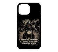 Custodia per iPhone 16 Pro Max If The Devil Isn't Bothering You... Men Christian Motorcycle