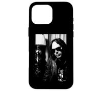 Custodia per iPhone 16 Pro Max Il cantante di Harvest Moon Neil Young di AJ Barratt