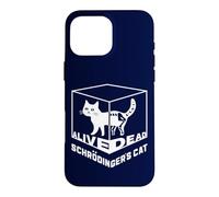 Custodia per iPhone 16 Pro Max Il gatto di Double Schrodinger Dead & Alive Quantum Physics