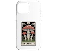 Custodia per iPhone 16 Pro Max Il Mago Tarocchi Carta Fly Agaric Amanita Muscaria Fungo