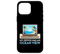 Custodia per iPhone 16 Pro Max Il mio ufficio ha un operatore remoto Ocean View