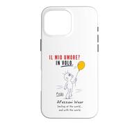 Custodia per iPhone 16 Pro Max Il Mio Umore Poldo Palloncino Ironico Divertente