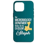 Custodia per iPhone 16 Pro Max Il nostro dipartimento di microbiologia si basa sul suo stafilococco ex cellulare