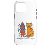 Custodia per iPhone 16 Pro Max Il ragazzo che divenne un mito mutaforma amazzonico Jaguar