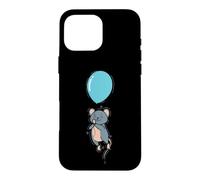 Custodia per iPhone 16 Pro Max Il topo si blocca sul palloncino