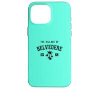 Custodia per iPhone 16 Pro Max Il Villaggio di Belvedere Design Classico Stile Palme