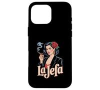 Custodia per iPhone 16 Pro Max Illustrazione vettoriale di La Jefa Funny Boss Lady