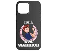 Custodia per iPhone 16 Pro Max I'm a CVS Warrior Cyclic Vomiting Syndrome Awareness